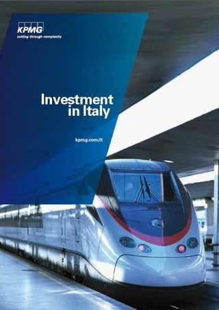 Investment in italy