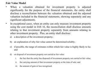 Transfer Fair Value Model Example Introduction : Investment in property and land | PPT