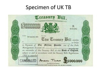 Specimen of UK TB
 