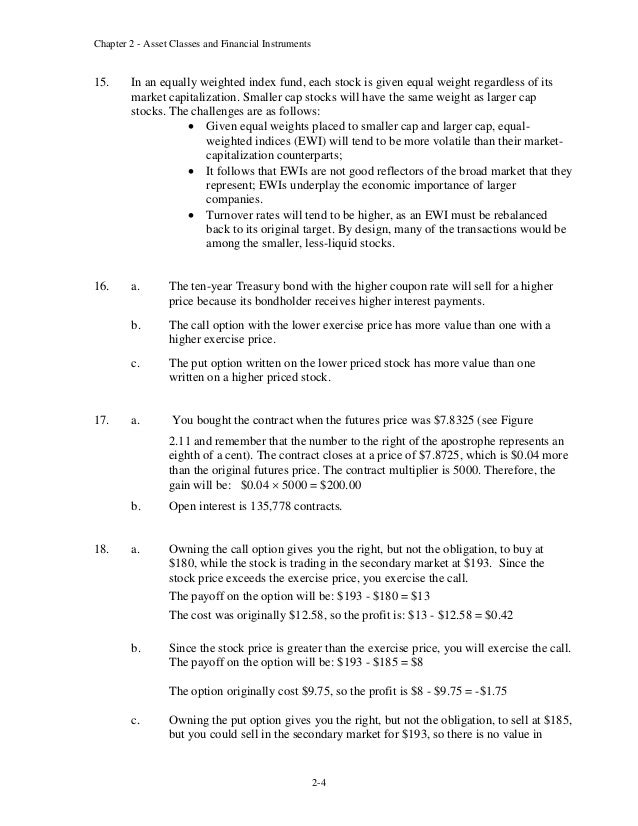 Investments Bodie Kane Marcus 10th Edition Solutions Pdf