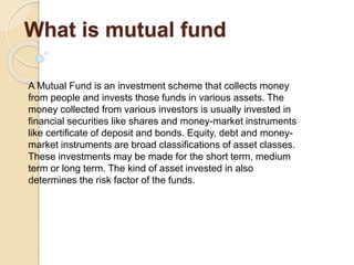 Investment scheme | PPTX