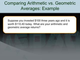Investment Settings | PPT