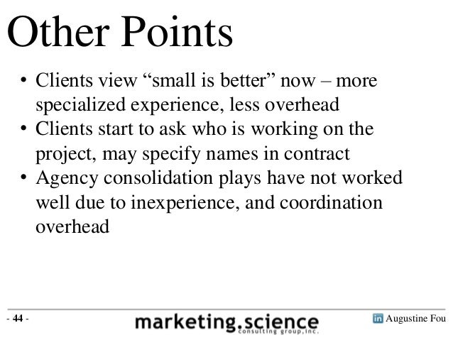 Thesis ad agency picture