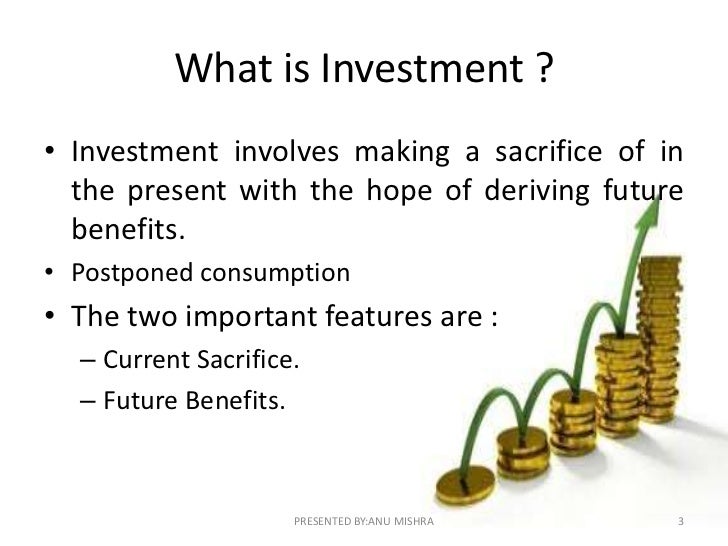 Investment vs speculation