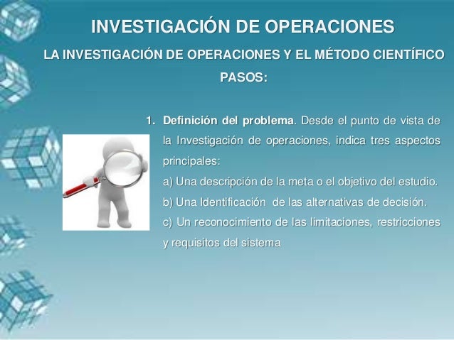 Investigación de operaciones