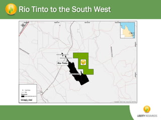 Rio Tinto to the South West

 