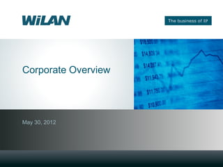Corporate Overview




May 30, 2012
 