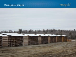 41
Leading growth pipeline
Jurisdiction Ontario, Canada British Columbia, Canada Atacama Region, Chile
Significant Gold
Reserve(1) 3.8 Moz 8.2 Moz 2.7 Moz
By-product
Metal Reserve(1) 9.4 Moz silver 60.8 Moz silver 2.0 Blbs copper
Large Land
Package >190 km2 >1,100 km2 >415 km2
Three
organic growth
initiatives
Rainy River Blackwater El Morro (30%)
1. For a detailed breakdown of mineral resources and reserves by category and the key assumptions and parameters, refer to Appendix 1. Refer to Endnotes under the heading “Cautionary note to U.S. readers concerning estimates of mineral reserves
and mineral resources” and “Technical Information”.
 