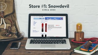 3
Store #1: Snowdevil
C I R C A 2 0 0 4
 