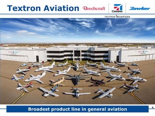 Textron Tower Textron Investor Meetings | PPTX