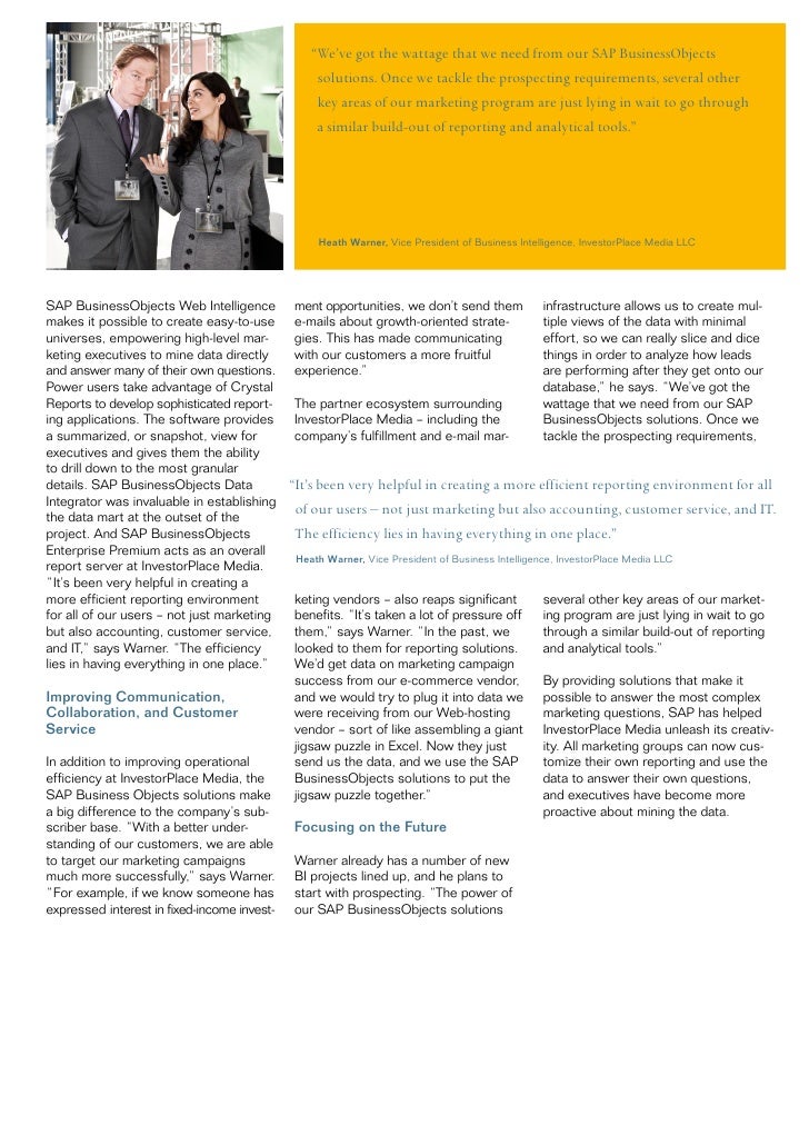 Business objects case study 03 picture