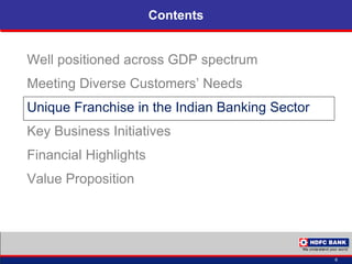 HDFC Bank Investor presentation: June 2013