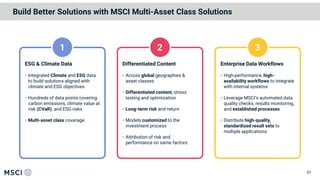 MSCI Company Investor Presentation - August 2024 | PDF