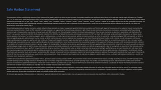 This presentation contains forward-looking statements. These statements may relate to, but are not limited to, plans for growth, technological capabilities and new features and products and the long-term financial targets of Dropbox, Inc. ("Dropbox,"
"we," "us," or similar terms), as well as assumptions relating to the foregoing. Forward-looking statements are inherently subject to risks and uncertainties, some of which cannot be predicted or quantified. In some cases, you can identify forward-looking
statements by terminology such as "may," "will," "should," "could," "expect," "plan," "anticipate," "believe," "estimate," "predict," "intend," "potential," "would," "continue," “ongoing” or the negative of these terms or other comparable terminology. You
should not put undue reliance on any forward-looking statements. Forward-looking statements should not be read as a guarantee of future performance or results, and will not necessarily be accurate indications of the times at, or by, which such
performance or results will be achieved, if at all.
Forward-looking statements are based on information available at the time those statements are made or management’s good-faith beliefs and assumptions as of that time with respect to future events, and are subject to risks and uncertainties that
could cause actual performance or results to differ materially from those expressed in, or suggested by, the forward-looking statements. In light of these risks and uncertainties, the events and circumstances contemplated by the forward-looking
statements made in this presentation may not occur and actual results could differ materially from those anticipated or implied in the forward-looking statements. These risks and uncertainties are described in greater detail under the heading “Risk
Factors” in our quarterly report on Form 10-Q for the fiscal quarter ended March 31, 2025 that we filed with the Securities and Exchange Commission (the “SEC”) on May 9, 2025, and include, but are not limited to, the impact to our financial results,
business operations, the business of our customers, suppliers, partners and the economy as a result of general macro economic, political and market uncertainty, as well as the potential for a more permanent global shift to remote work; our ability to
retain and upgrade paying users, and increase our recurring revenue; our ability to attract new users or convert registered users to paying users; our future financial performance, including trends in revenue, costs of revenue, gross profit or gross
margin, operating expenses, paying users, and free cash flow, including, in all respects, with respect to any future targets described herein; our ability to maintain profitability; our liability for any unauthorized access to our data or our users’ content,
including through privacy and data security breaches, significant disruption of service on our platform or loss of content, particularly from any potential disruptions in the supply chain for hardware necessary to offer our services; any decline in demand
for our platform or for content collaboration solutions in general; changes in the interoperability of our platform across devices, operating systems, and third-party applications that we do not control; competition in our markets; our ability to respond to
rapid technological changes, extend our platform, develop new features or products, or gain market acceptance for such new features or products, our ability to manage our growth or plan for future growth; our acquisition of other businesses and the
potential of such acquisitions to require significant management attention, disrupt our business, or dilute stockholder value; our ability to attract and retain key personnel and highly qualified personnel; our capital allocation plans with respect to our
stock repurchase program and otherinvestments; and the dual class structure of our common stock and its effect of concentrating voting control with certain stockholders who held our capital stock prior to the completion of our initial public offering.
These factors could cause actual results, performance or achievement to differ materially and adversely from those anticipated or implied in the forward-looking statements. Additional information will be available in other future reports that we may file
with the SEC from time-to-time, which could cause actual results to vary from expectations. Except as required by law, Dropbox does not undertake any obligation to publicly update or revise any forward-looking statement, whether as a result of new
information, future developments or otherwise.
In addition to financial information presented in accordance with U.S. generally accepted accounting principles (“GAAP”), this presentation includes certain non-GAAP financial measures, including non-GAAP gross margin, non-GAAP operating income,
non-GAAP operating expenses (including research and development, sales and marketing and general and administrative), non-GAAP operating margin, free cash flow, non-GAAP earnings per share, and unlevered free cash flow. These non-GAAP
measures are presented for supplemental informational purposes only and have limitations as analytical tools; as such, these non-GAAP measures should not be considered in isolation or as a substitute for financial information presented in accordance
with GAAP. The non-GAAP measures Dropbox uses may differ from the non-GAAP measures used by other companies.
This presentation also contains statistical data, estimates and forecasts that are based on independent industry publications or other publicly available information, as well as other information based on our internal sources. This information may be
based on many assumptions and limitations, and you are cautioned not to give undue weight to such information. We have not independently verified the accuracy or completeness of the data contained in the industry publications and other publicly
available information. Dropbox does not undertake to update such data after the date of this presentation.
All third-party logos appearing in this presentation are trademarks or registered trademarks of their respective holders. Any such appearance does not necessarily imply any affiliation with or endorsement of Dropbox.
Safe Harbor Statement
 