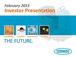 February 2015
Investor Presentation
 