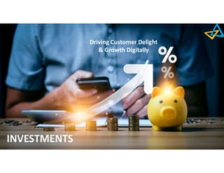 Page 23
INVESTMENTS
Driving Customer Delight
& Growth Digitally
 