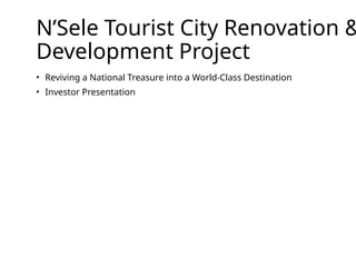 Tourism Development Project Ppt Example Investor_Presentation_ProTemplate Presentation.pptx