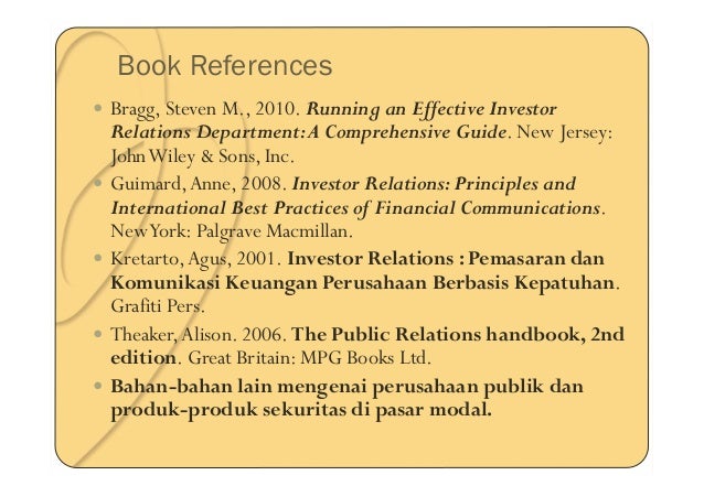 Investor Relations Public Relations Corporate Reputation