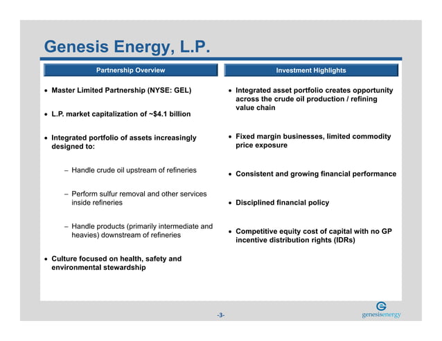 Investor Presentation | PPT