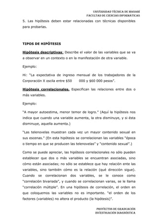 Investigación diagnostica