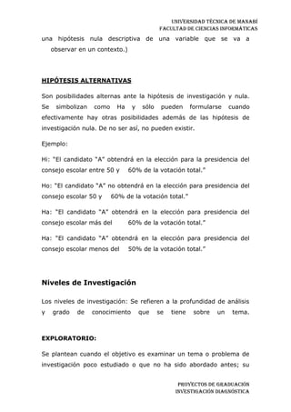 Investigación diagnostica