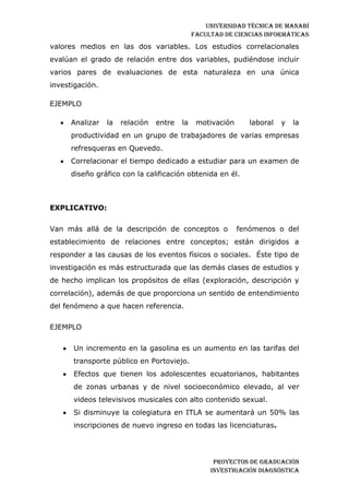 Investigación diagnostica