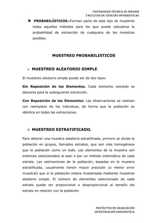 Investigación diagnostica