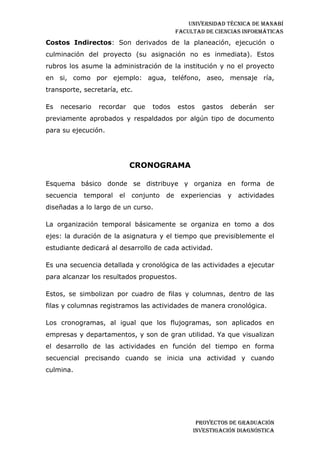 Investigación diagnostica