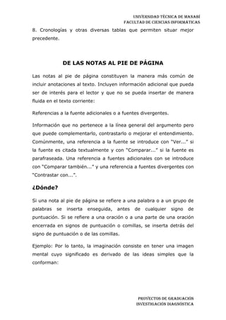 Investigación diagnostica