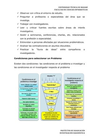 Investigación diagnostica
