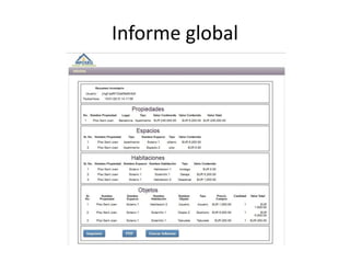 Informe global
 