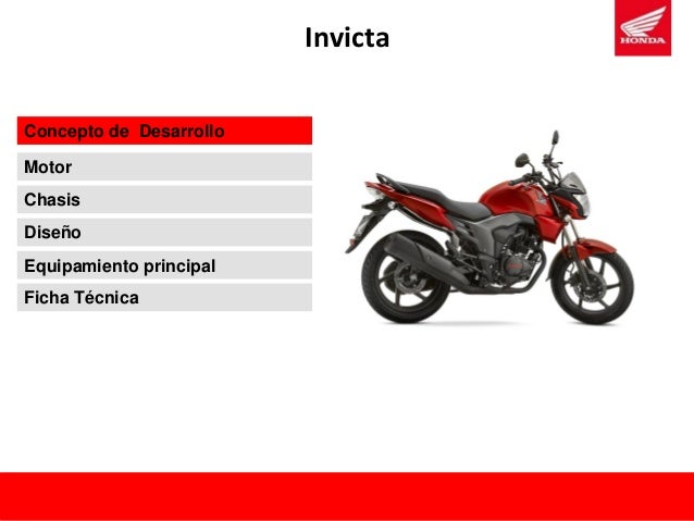INVICTA CB 150 - Manual de Producto