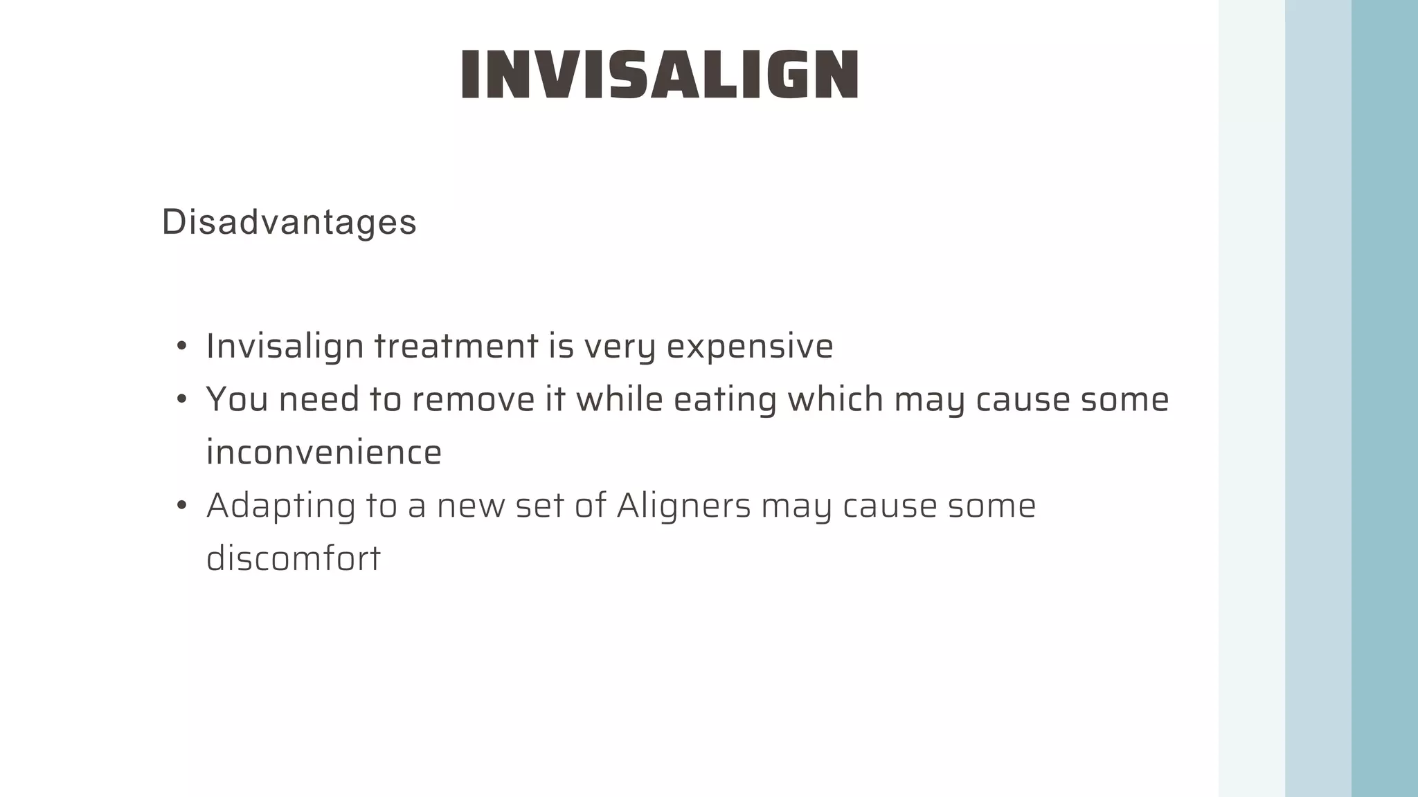 Pros and Cons of Invisalign and Traditional Braces | PPTX