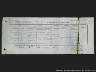 National Archives of Australia: A1, 1916/31599
 