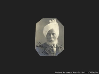 National Archives of Australia: SP42/1, C1934/584
 