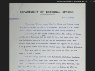 National Archives of Australia: A1, 1913/5759
 