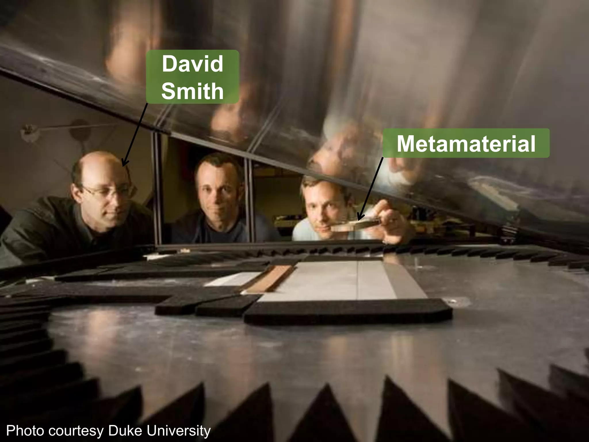 David SmithMetamaterialPhoto courtesy Duke University