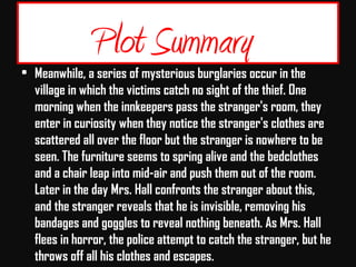 Invisible man ppt | PPT