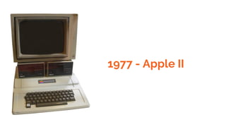 1977 - Apple II
 