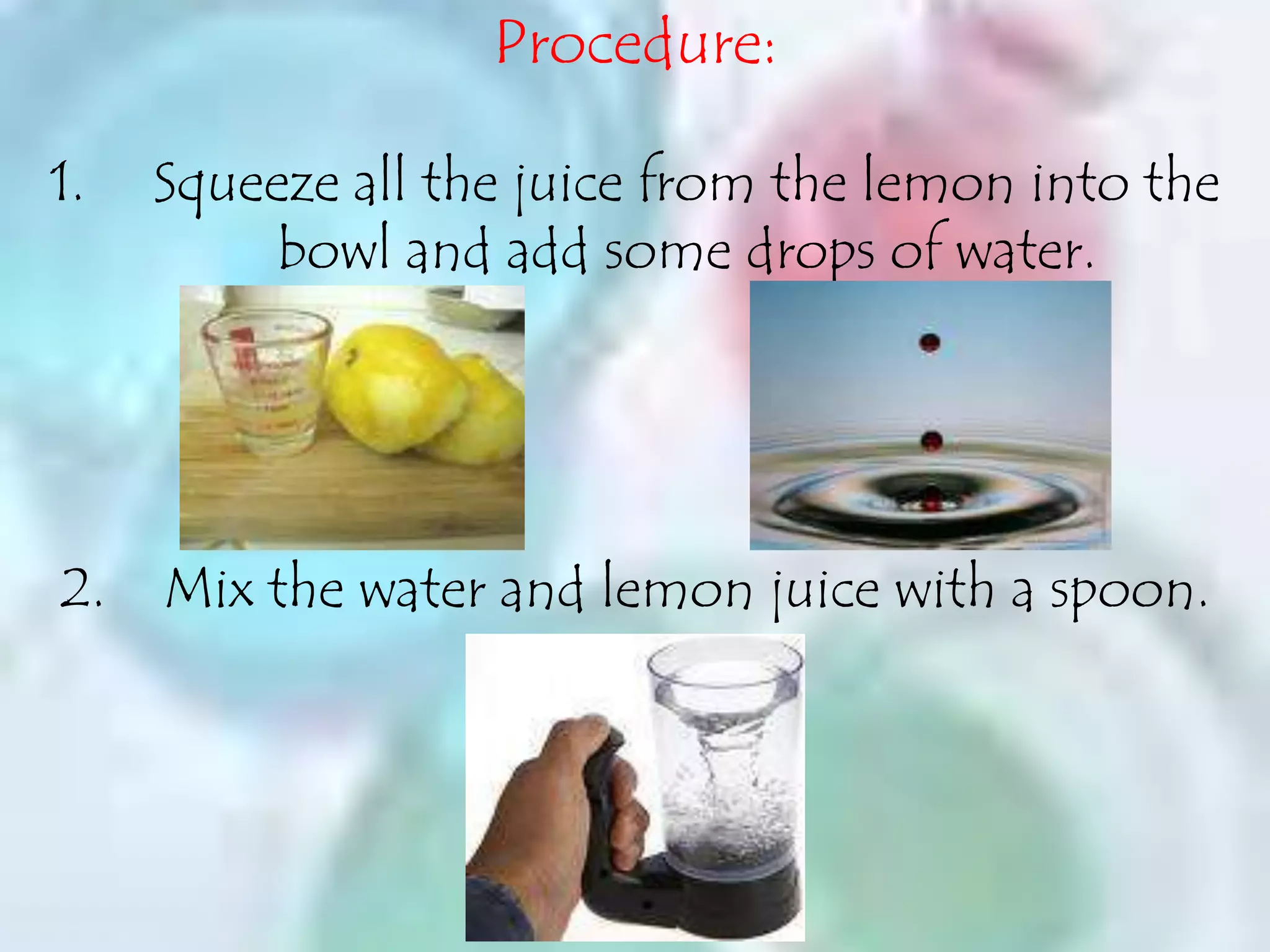 Invisible Ink Science Project | PPSX