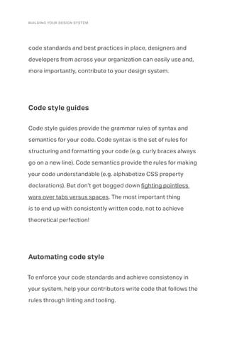 Invision Design Systems Handbook | PDF