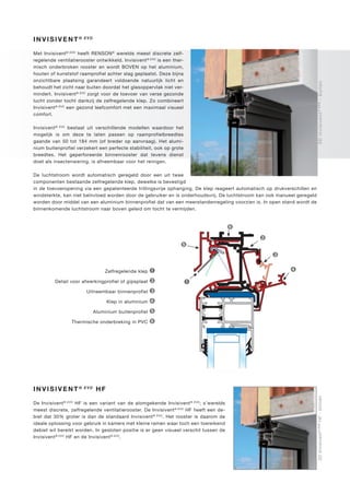 Renson - Invisivent evo | PDF