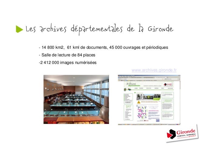 Archive Départementale De La Gironde En Ligne