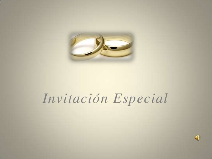 Invitación bodas de oro (con audio)