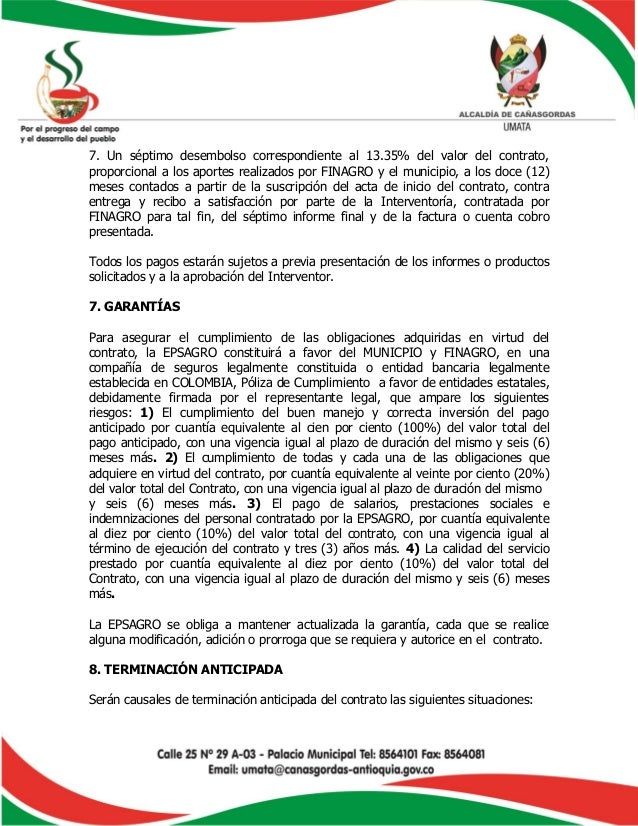 INVITACION PÚBLICA EPSAGRO