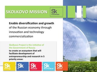 Skolkovo@Innorobo2015 | PPT