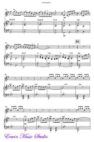 Invitation piano+violin