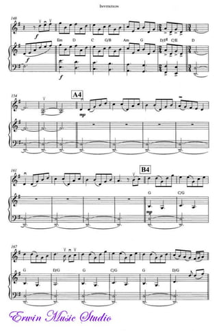 Invitation piano+violin