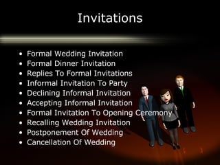 Invitations