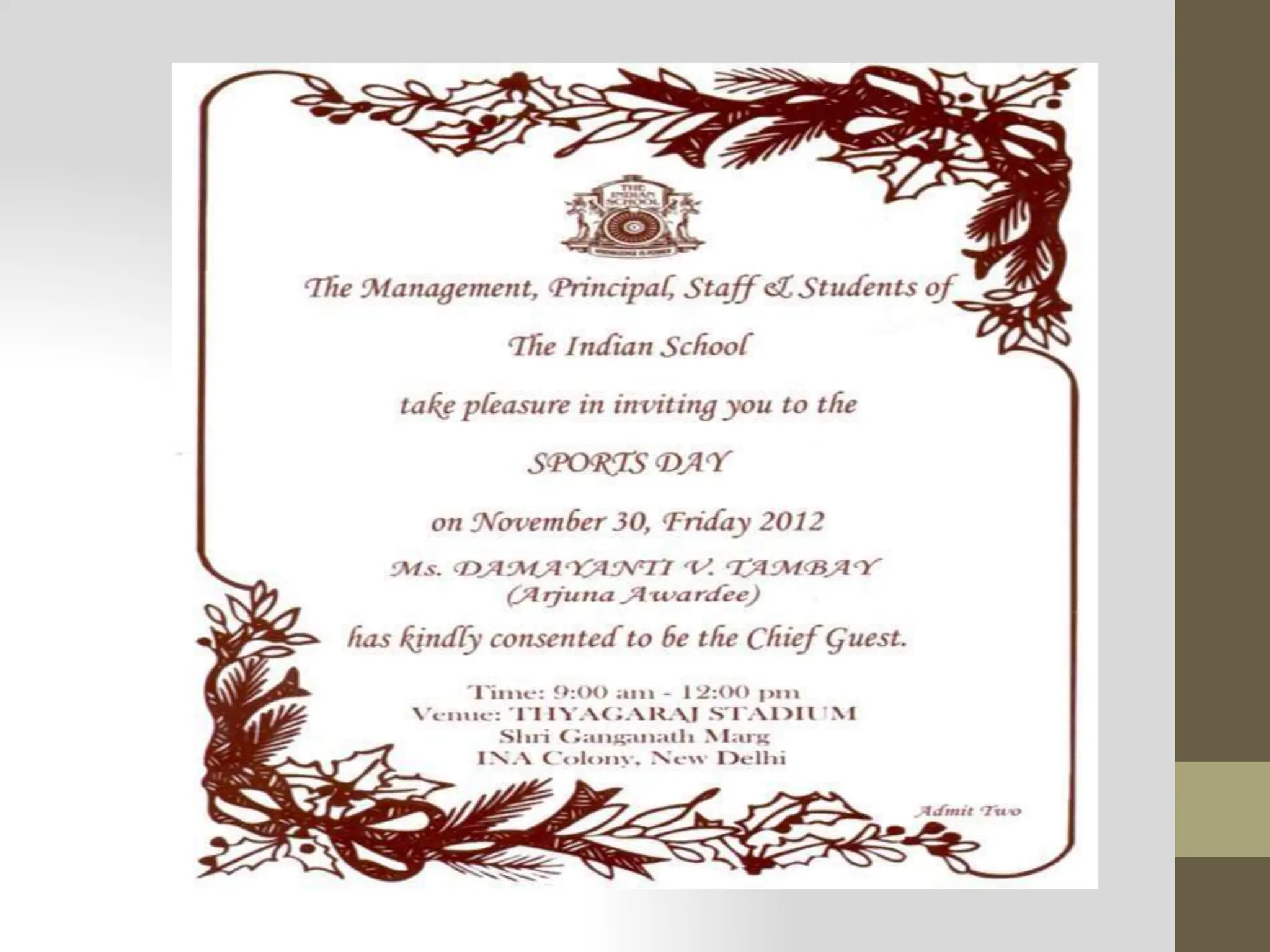 English class 12 invitations and replies pptx PPT